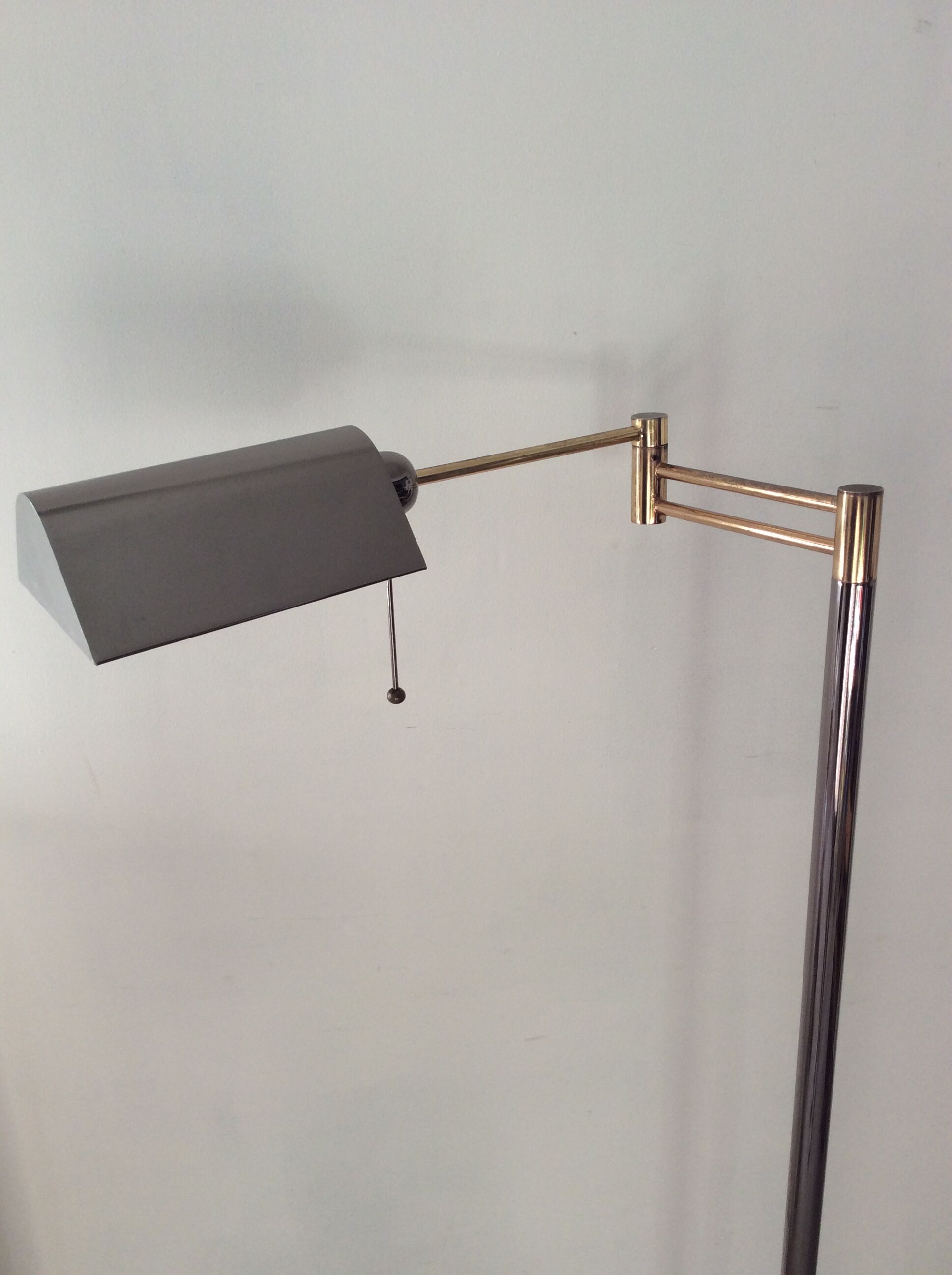 E-reader floor lamp from the 70s and 80s