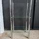 1970s chrome shelf