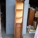 Encoignure haute en noyer ep XIXem 2 portes