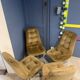 Lot 4 chaises années 70