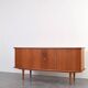 Mid-Century Danish Teak Tambour Sideboard, 1960s