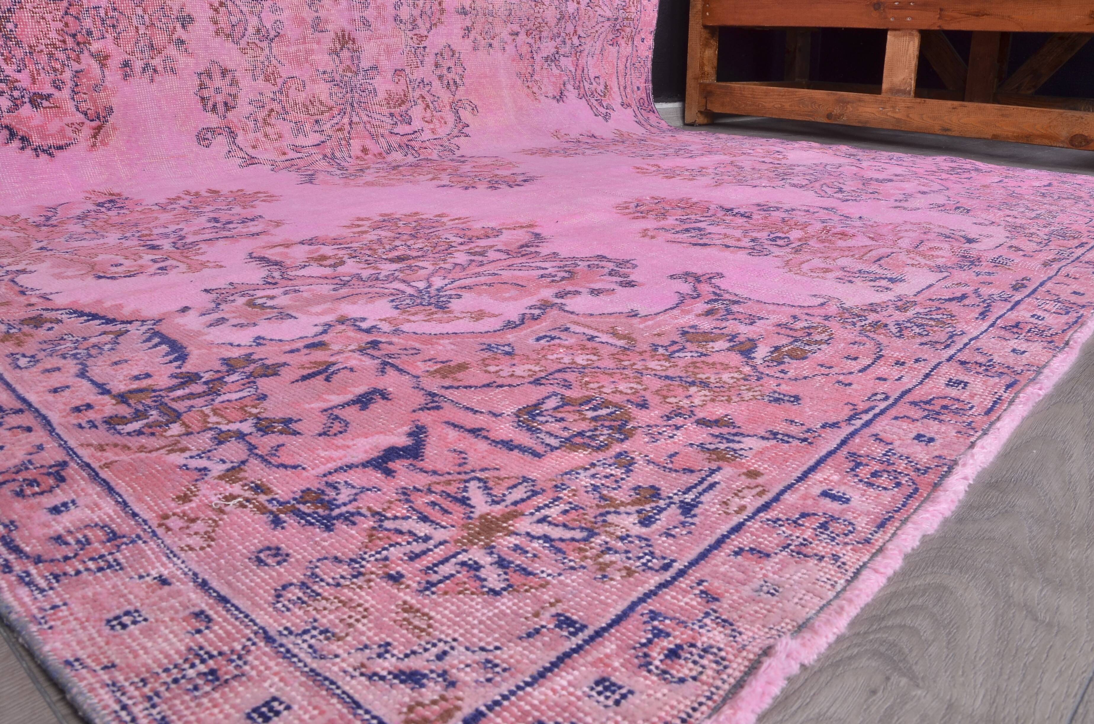 PinK Ethnic Pale Pink Rug sku 2352