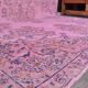 Tapis ethnique rose pâle PinK sku 2352
