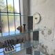 Roche Bobois stone and glass sculpture shelf 1970s