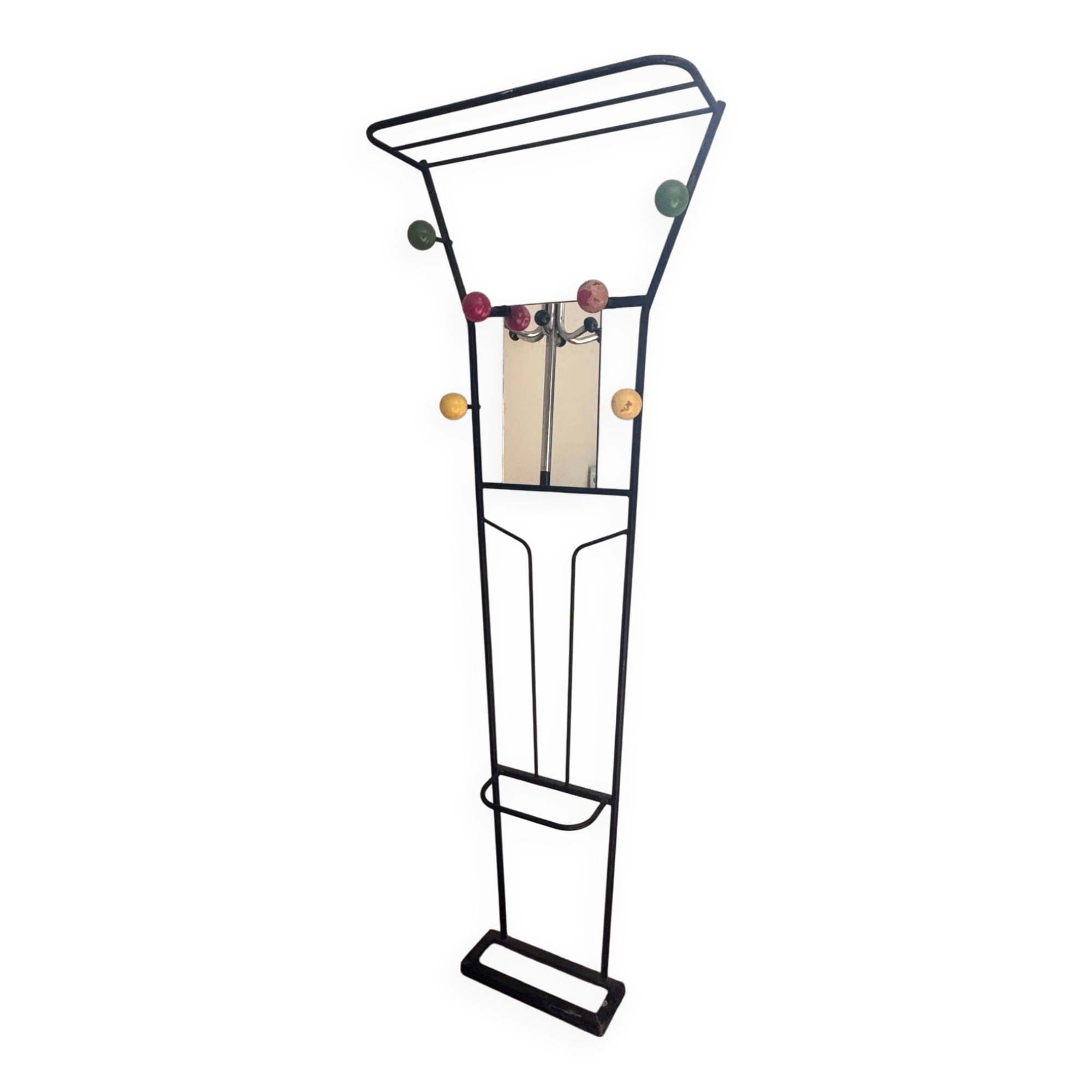Cloakroom, coat rack