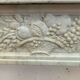 Louis XVI fireplace in 19th century white Carrara marble