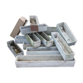 Lot de 13 jardinières Eternit