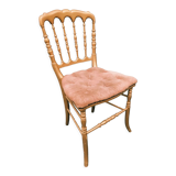Chiavari chair in gilded wood
