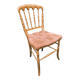 Chaise Chiavari en bois doré