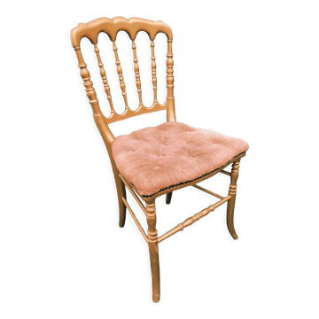 Chiavari chair in gilded wood