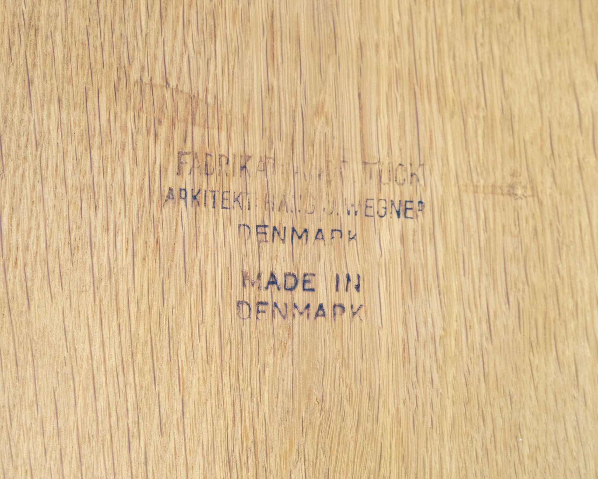 Coffee Table Made In Light Oak By Hans J. Wegner For Andreas Tuck Møbelfabrik From 1960s