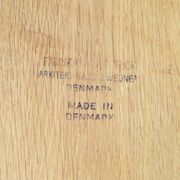 Coffee Table Made In Light Oak By Hans J. Wegner For Andreas Tuck Møbelfabrik From 1960s