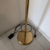 Vintage golden halogen lamppost