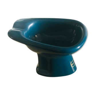 Vintage duck blue ashtray