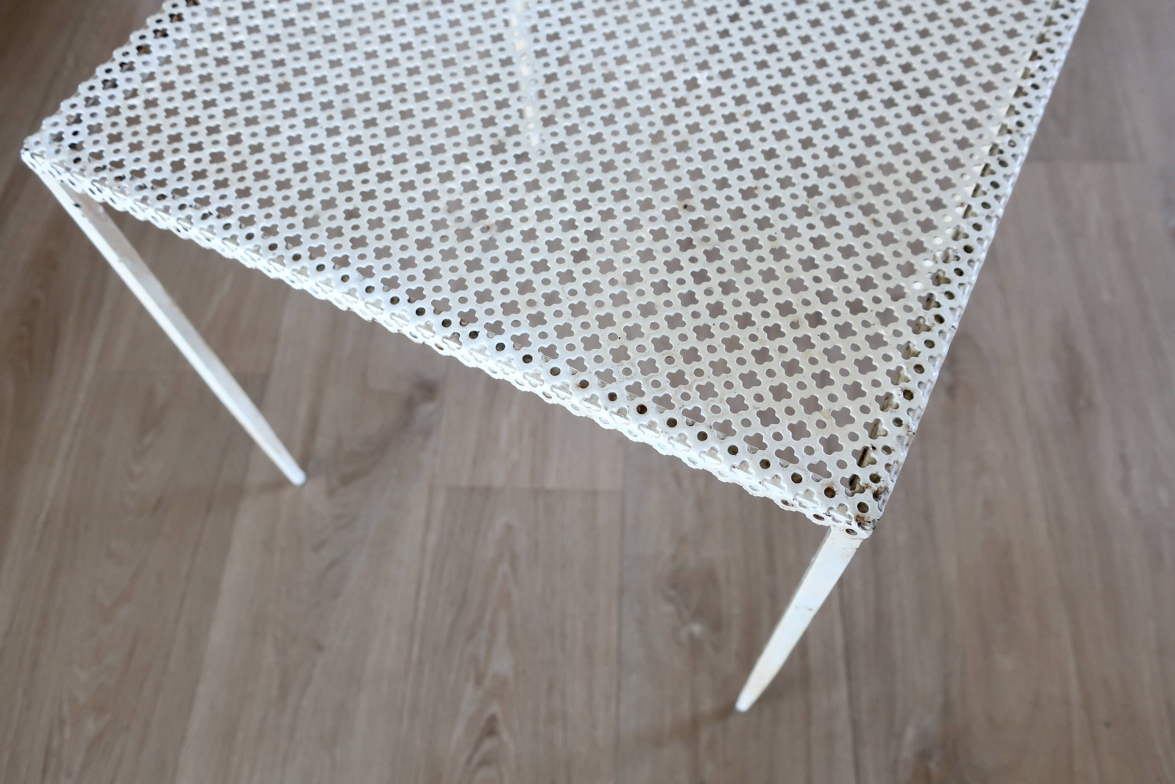 Small Mathieu Matégot Table circa 1950