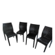 Kartell ami ami black chairs