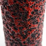Vintage West Germany lava texture vase