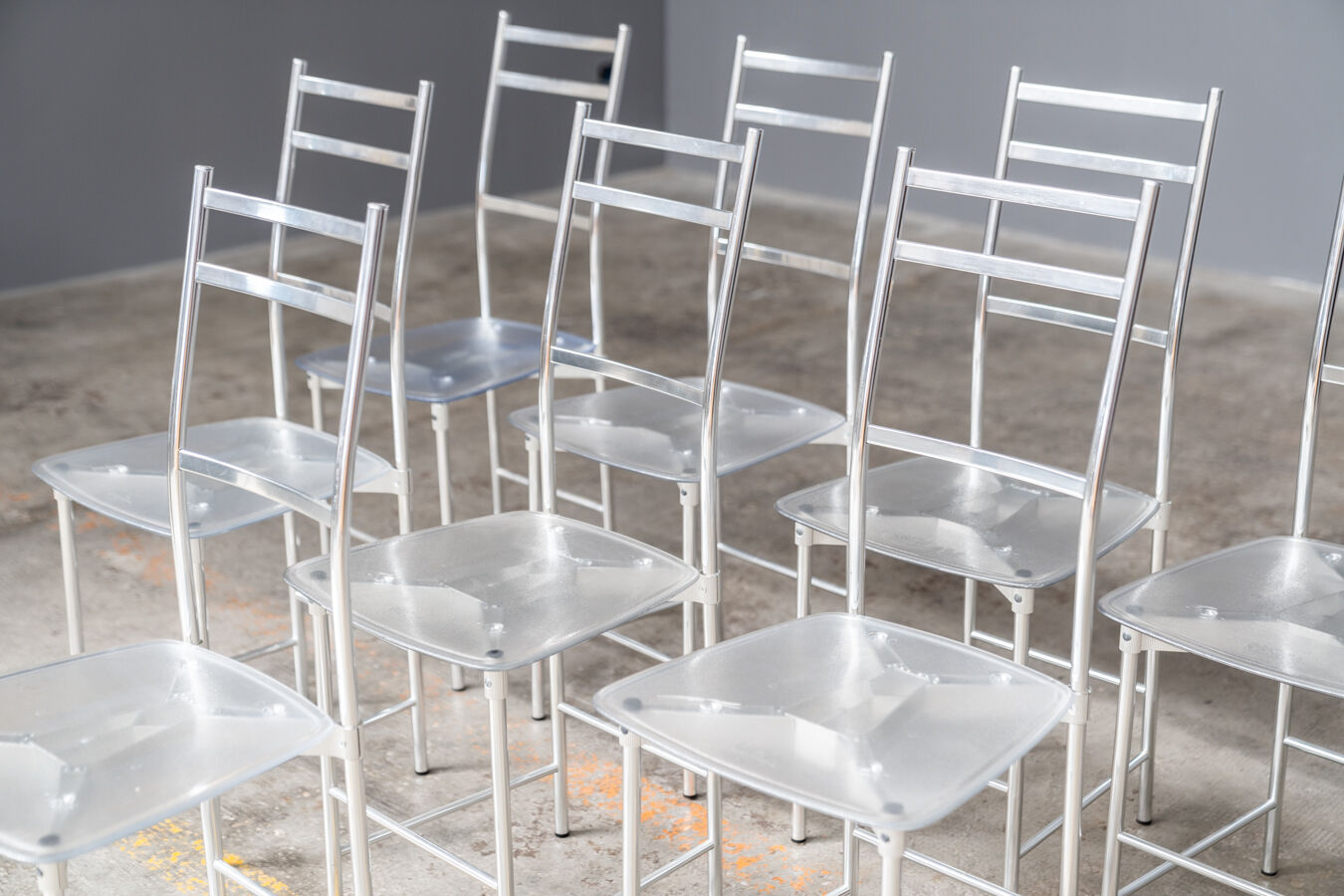 Dining Chairs by Opera Design for Ycami Italia, 1980s, Set of 6