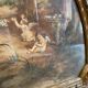 Watercolor painting XIXth Century antique decoration signed M.Censier