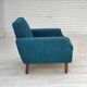 1970s, Danish armchair, original furniture wool, teak wood.