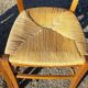 6 straw chairs