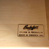 Scandinavian chest of drawers-library "variett", Bertil Fridhagen, Bodafors, Sweden, 1960