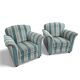 2 x club chair 1980s
