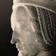 Silver gelatin photograph by Bernard Darot, crowned head
