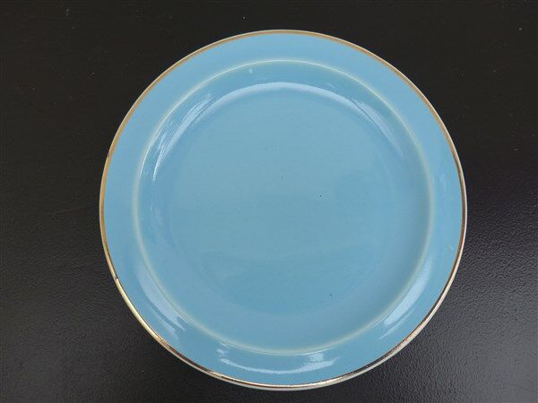 Set of 6 vintage plates Boch Kéraluc Belgium 1950 1960