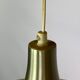 Gubi Semi pendant of brass designed by Claus Bonderup and Thorsten Thorup in 1968