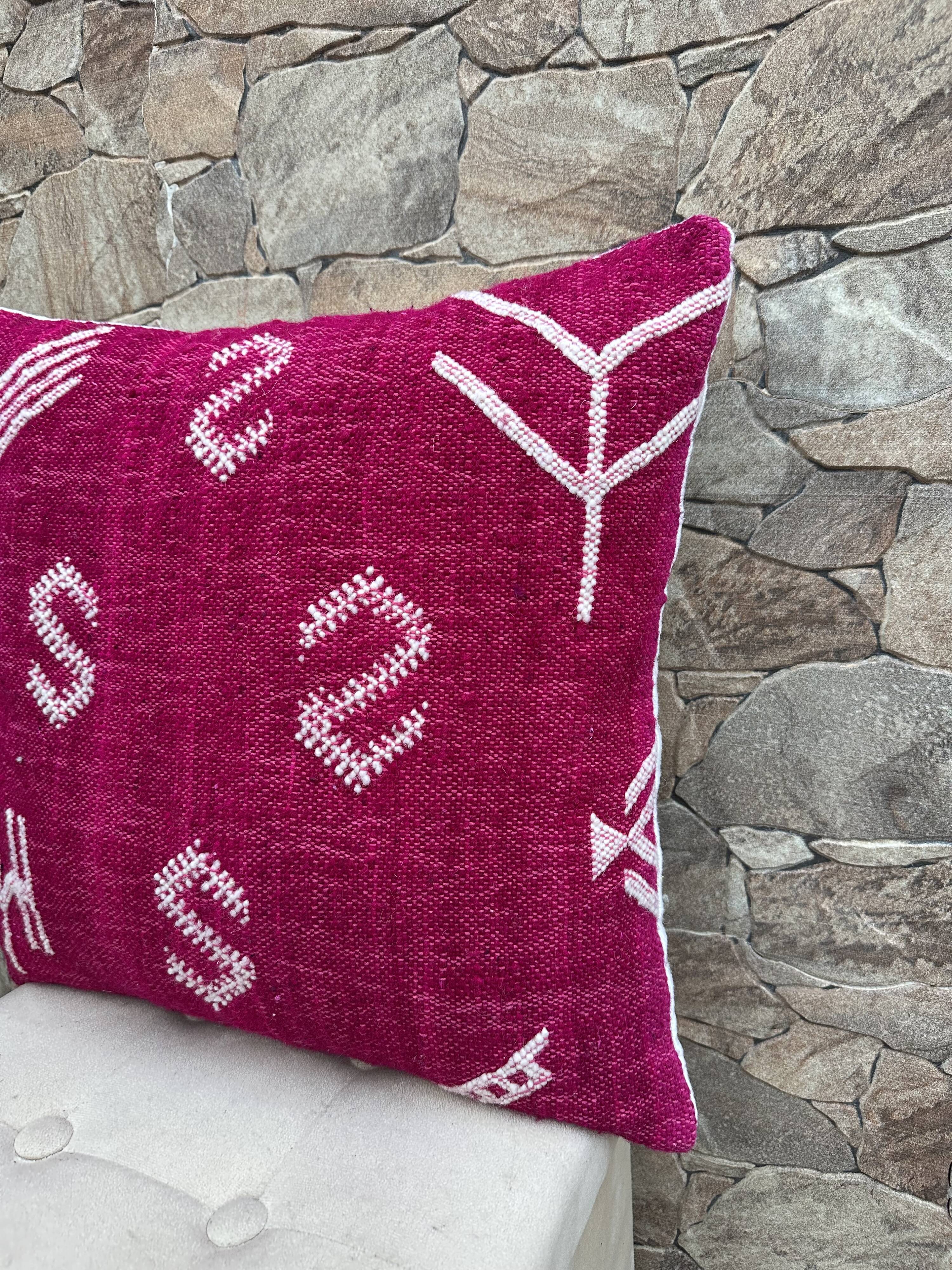 Coussin de sol marocain, coussins décoratifs, ottoman marocain vintage