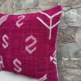 Coussin de sol marocain, coussins décoratifs, ottoman marocain vintage