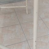 High industrial metal and formica work table