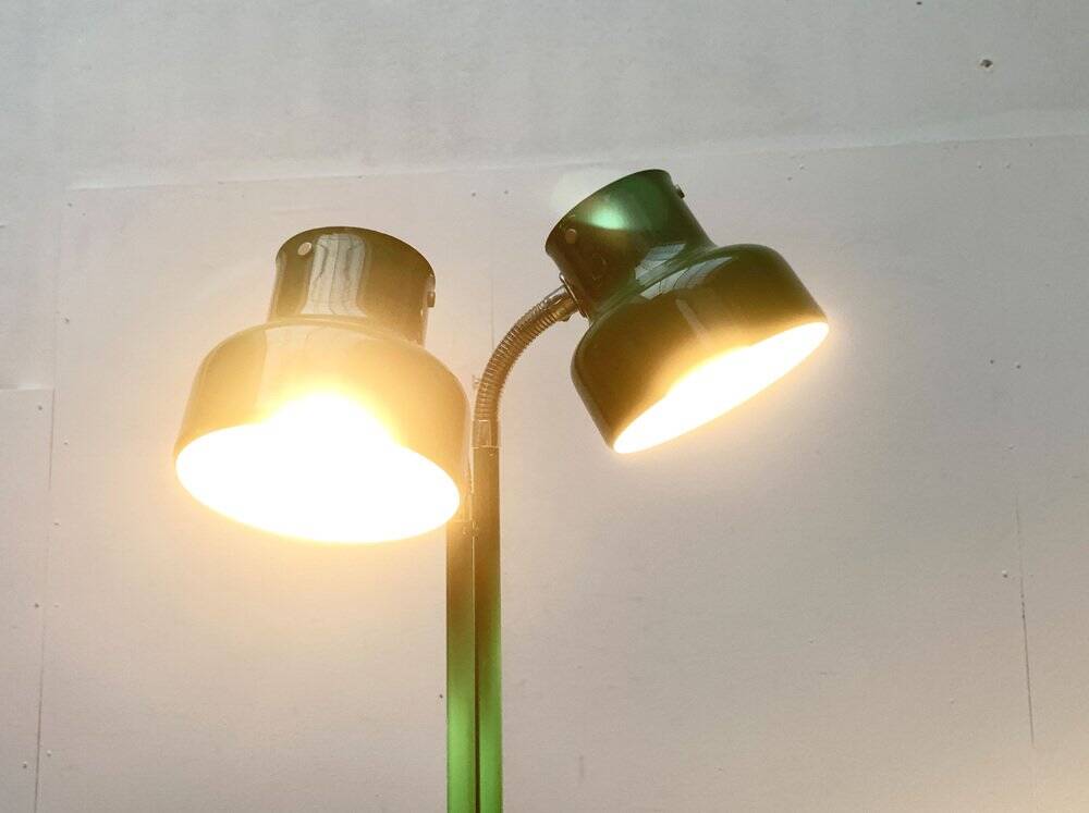 Mid-Century Swedish double floor lamp Bumling by Anders Pehrson for Ateljé Lyktan, 1960s