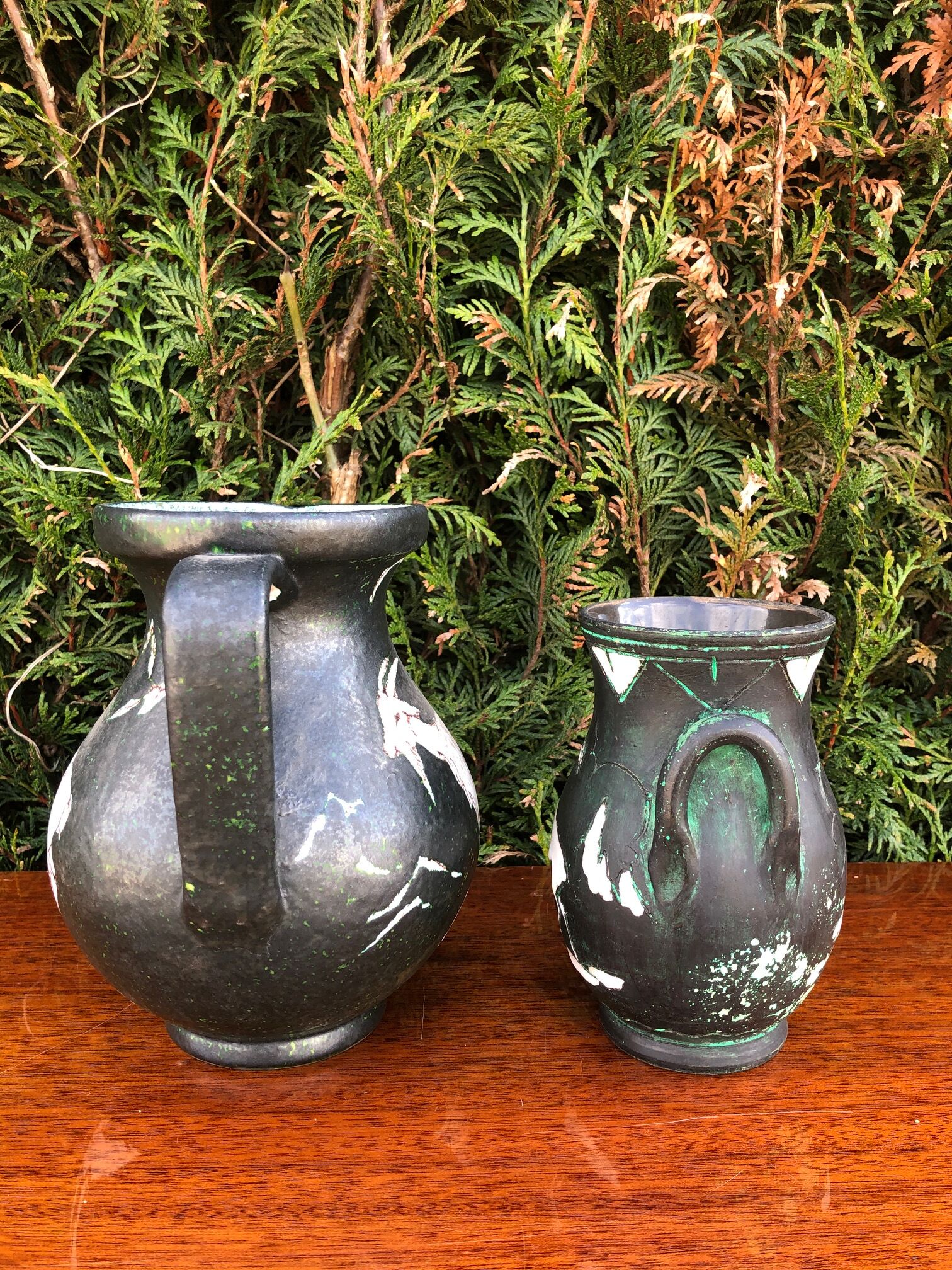 Pair of italian ceramics