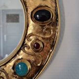 Miroir en céramique François Lembo