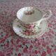 Royal Albert Porcelain Cup and Saucer (June)