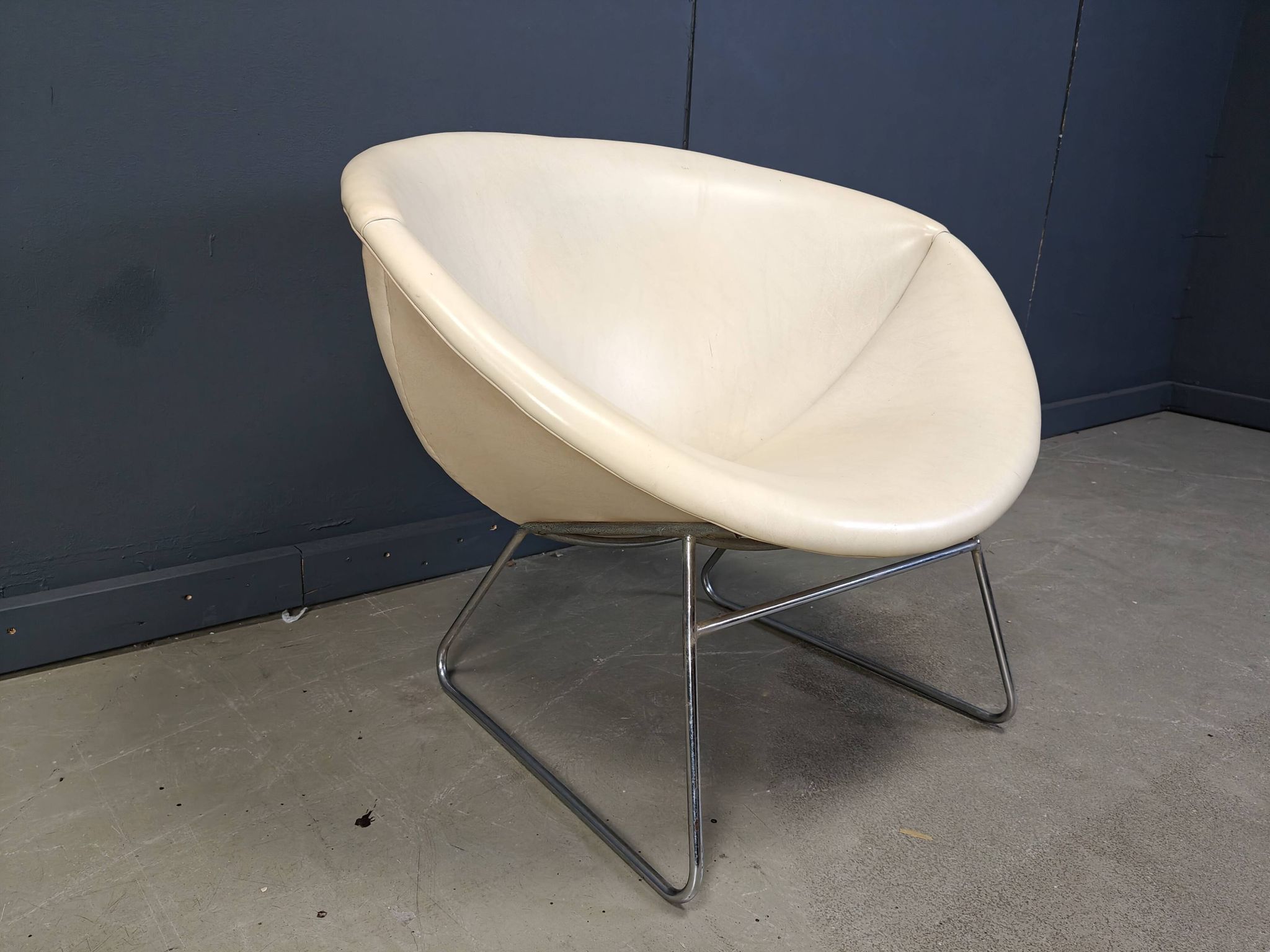 Vintage cocco Chair by Rudolf Wolf for Rohé Noordwolde, 1960s