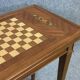 Table à jeux des années 50 en marqueterie