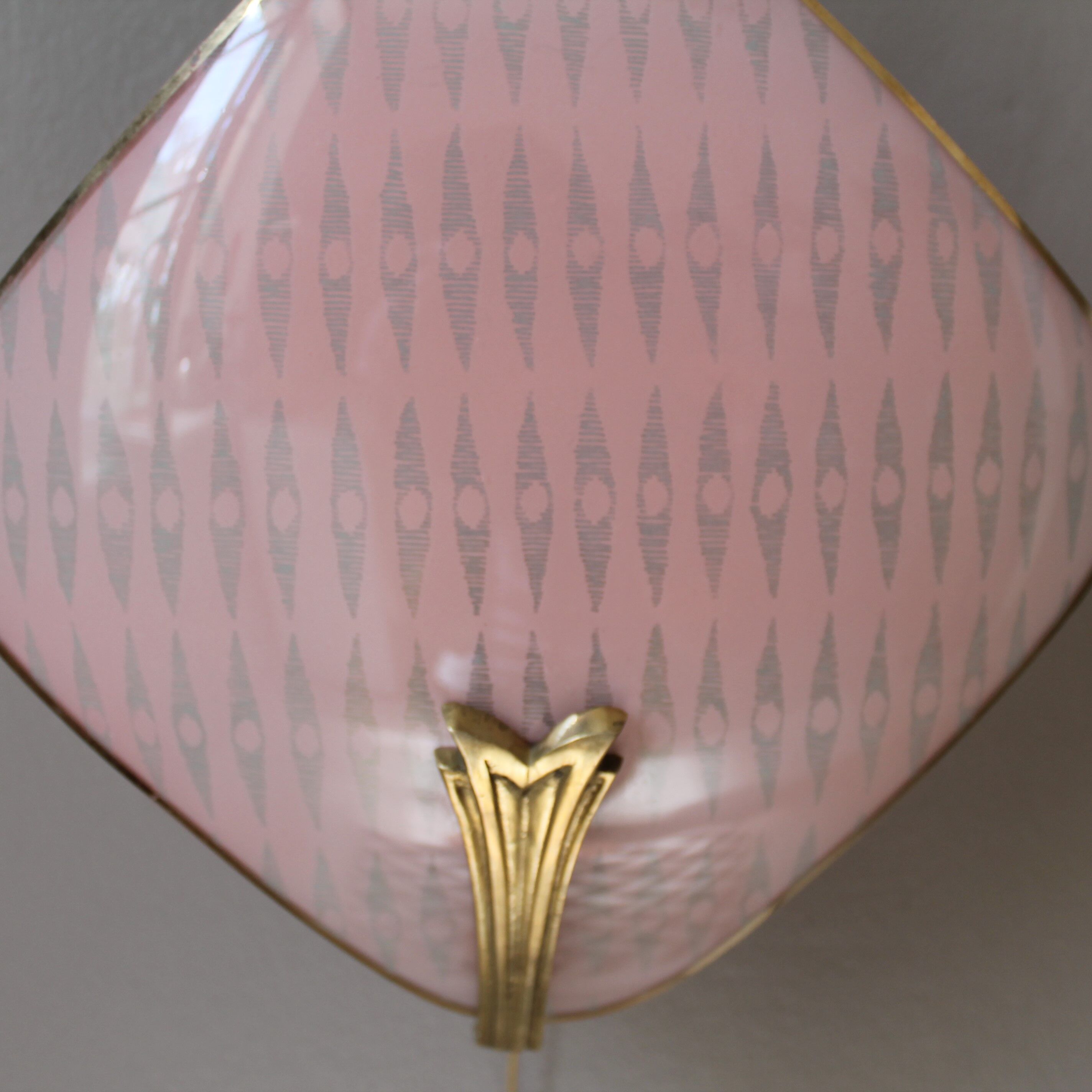 40s rose sconces