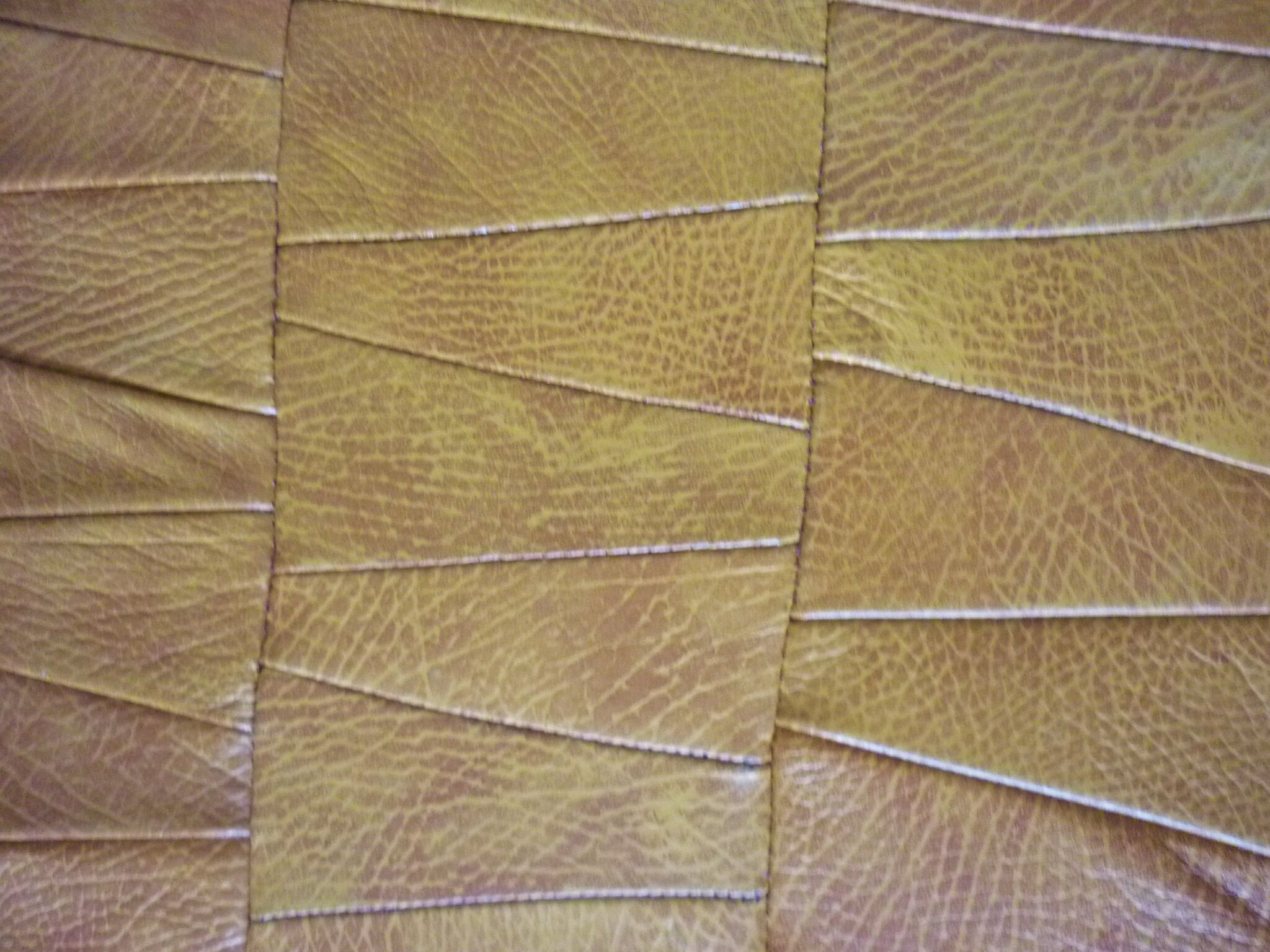 Stool, leather storage chest, 60