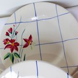 4 vintage flat plates of Niderviller model Saumur 220542