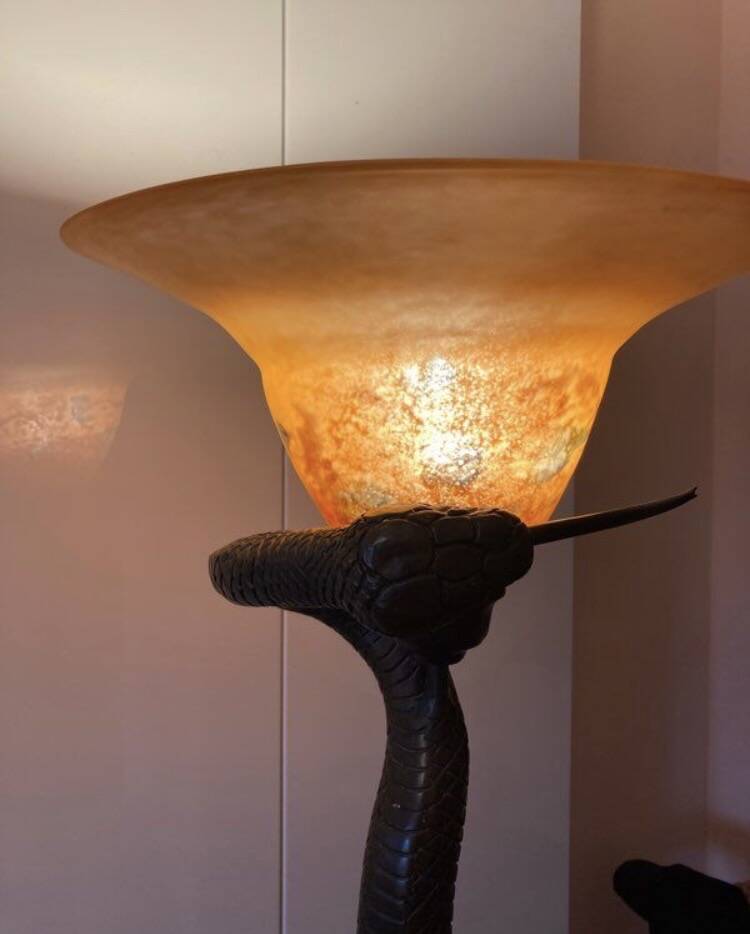 Standard lamp after Brandt and Daum