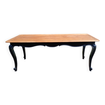 Grande table style louis xv