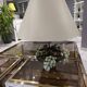 Large vintage living room lamp Italy 1970