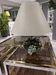 Large vintage living room lamp Italy 1970