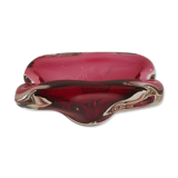 Murano pink lined glass ashtray, 1960