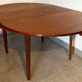 Vintage Scandinavian extendable teak table