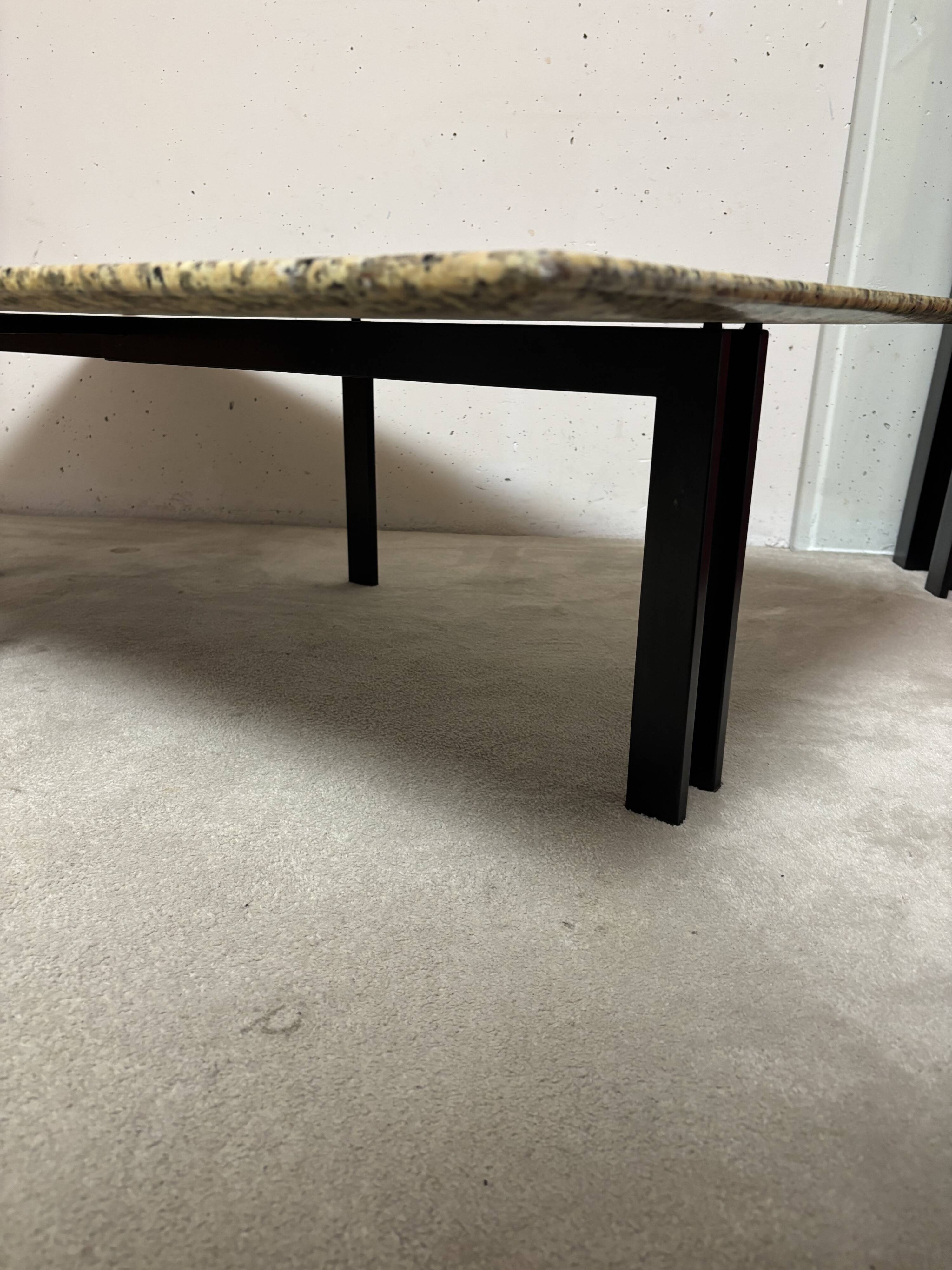 Granite coffee table, Artelano 1982