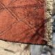 Traditional Beni Ourain Berber rug with brown patterns, 150/250 cm.